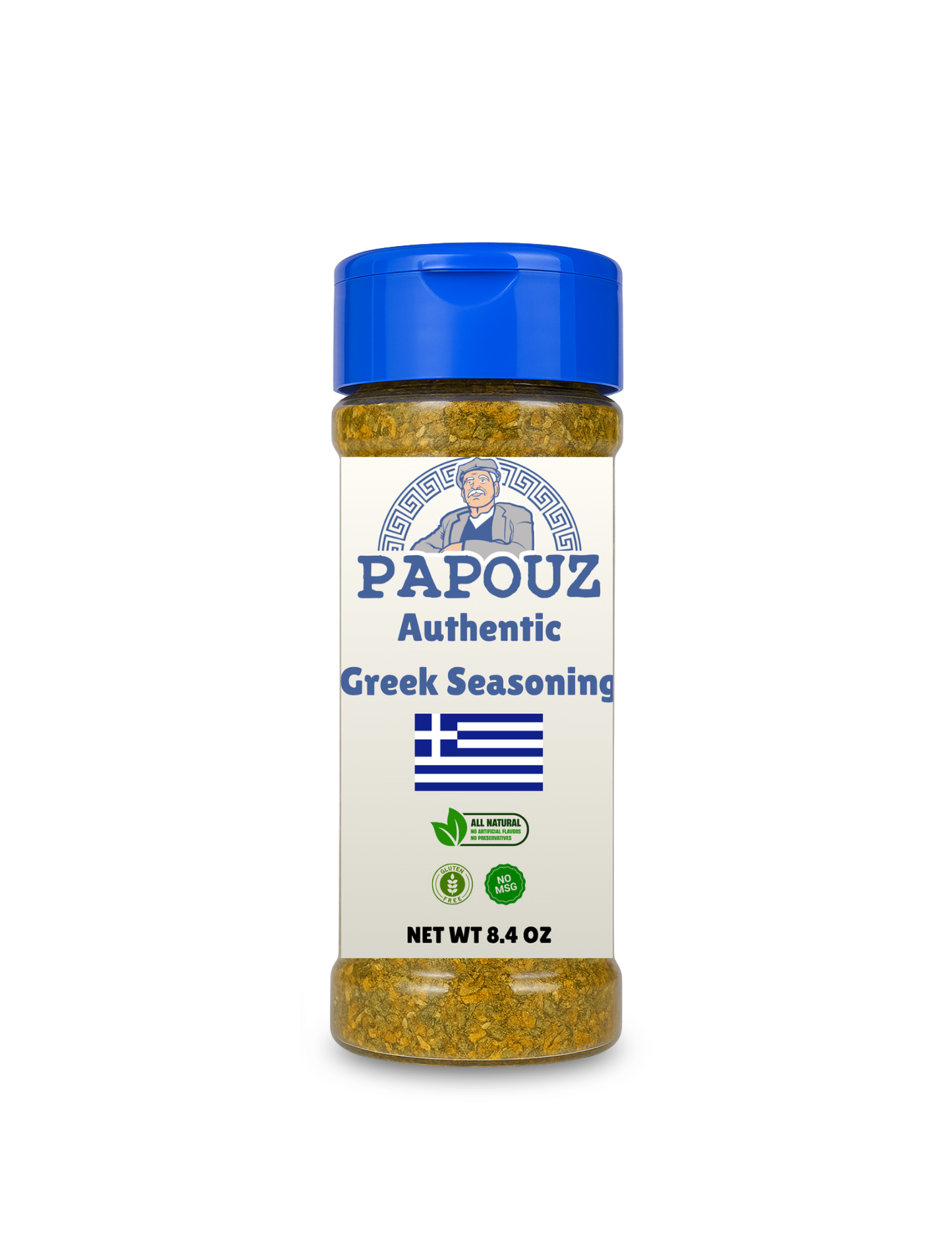 Papouz Seasoning Authentic Greek Seasoning sm 5oz Bottle