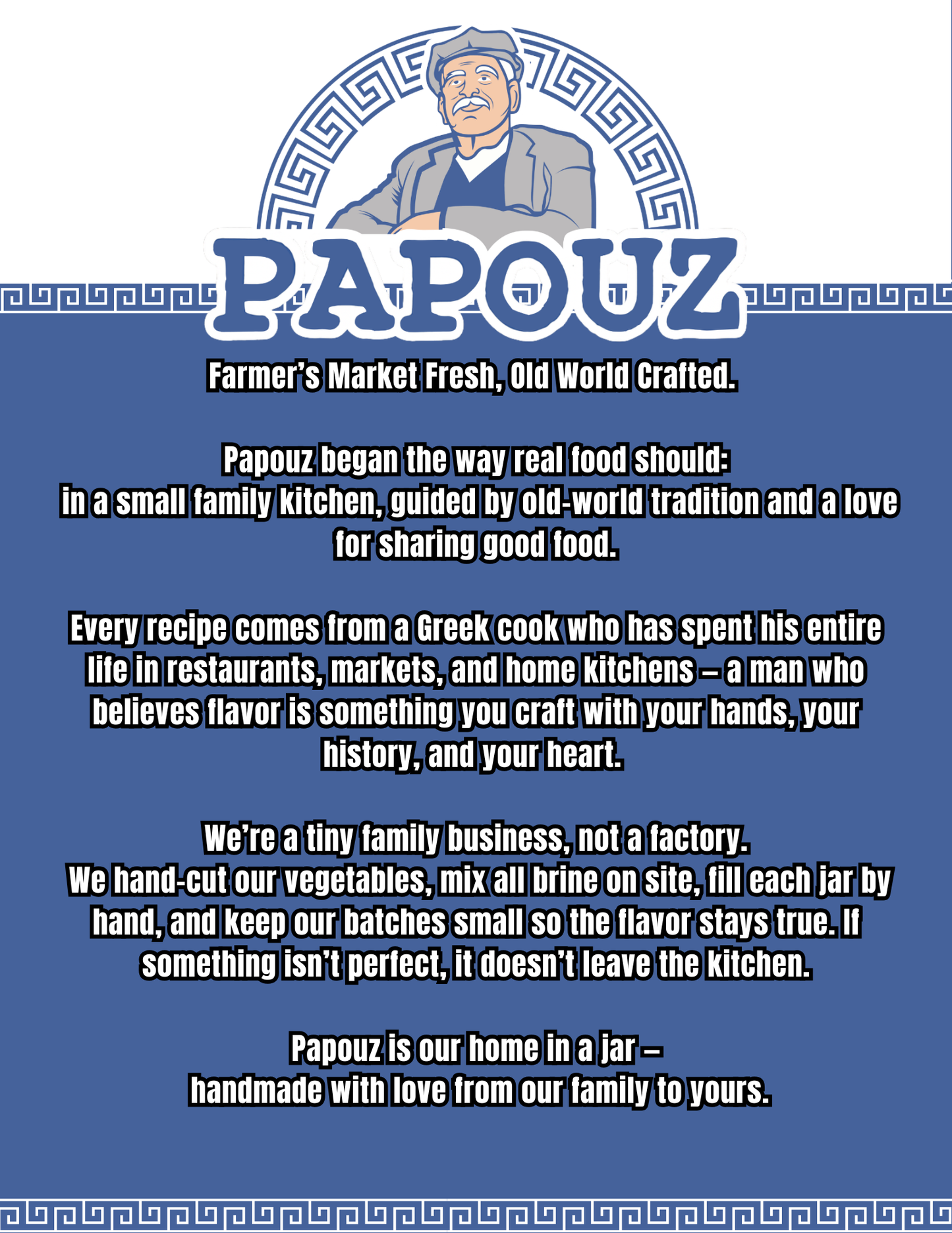 Authentic Greek Seasoning large 10oz bottle by Papouz