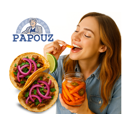 Papouz Pickled Spicy Carrots