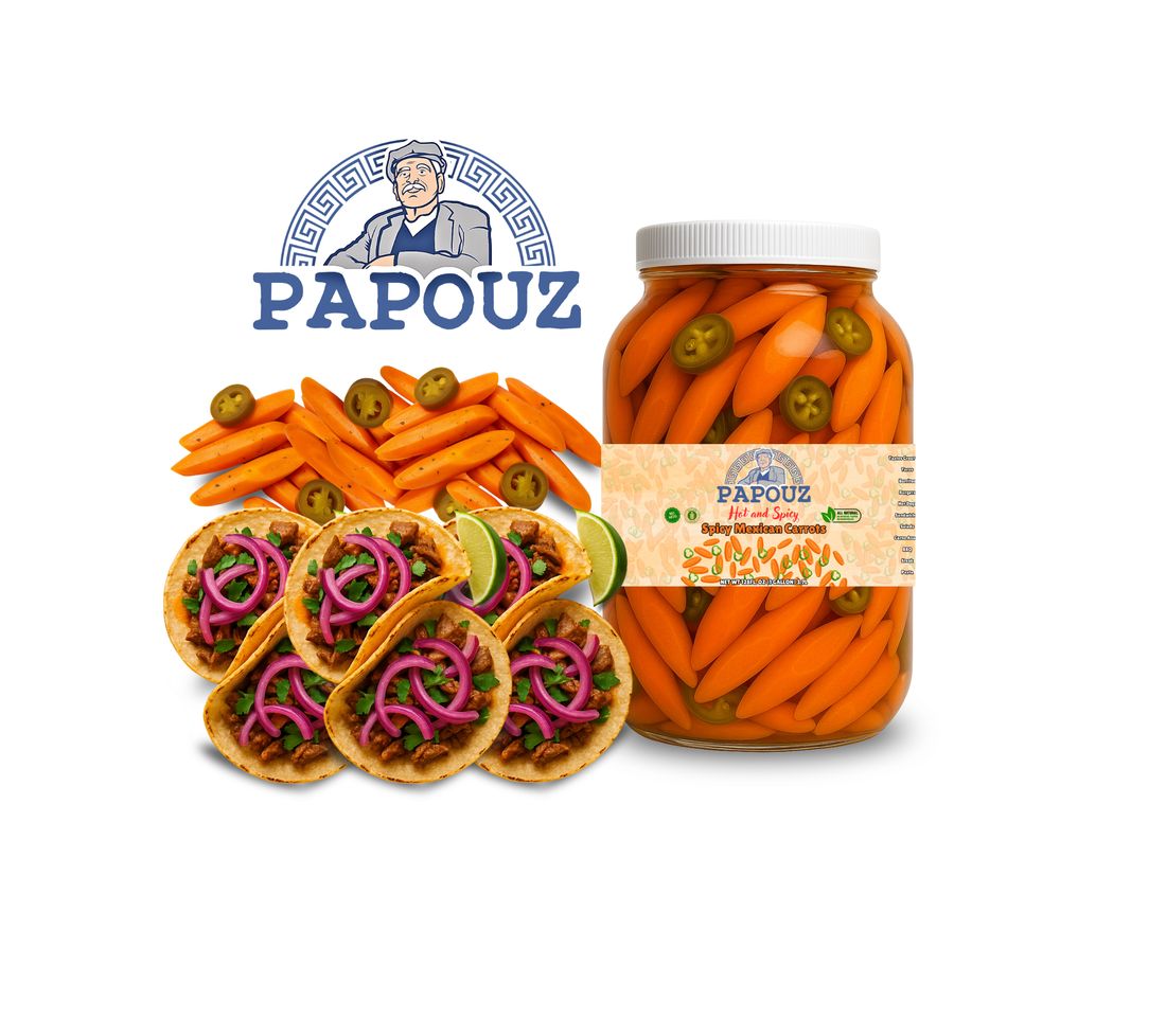 🌶️ Why Mexican Pickled Carrots Are the Most Underrated Taquería Staple