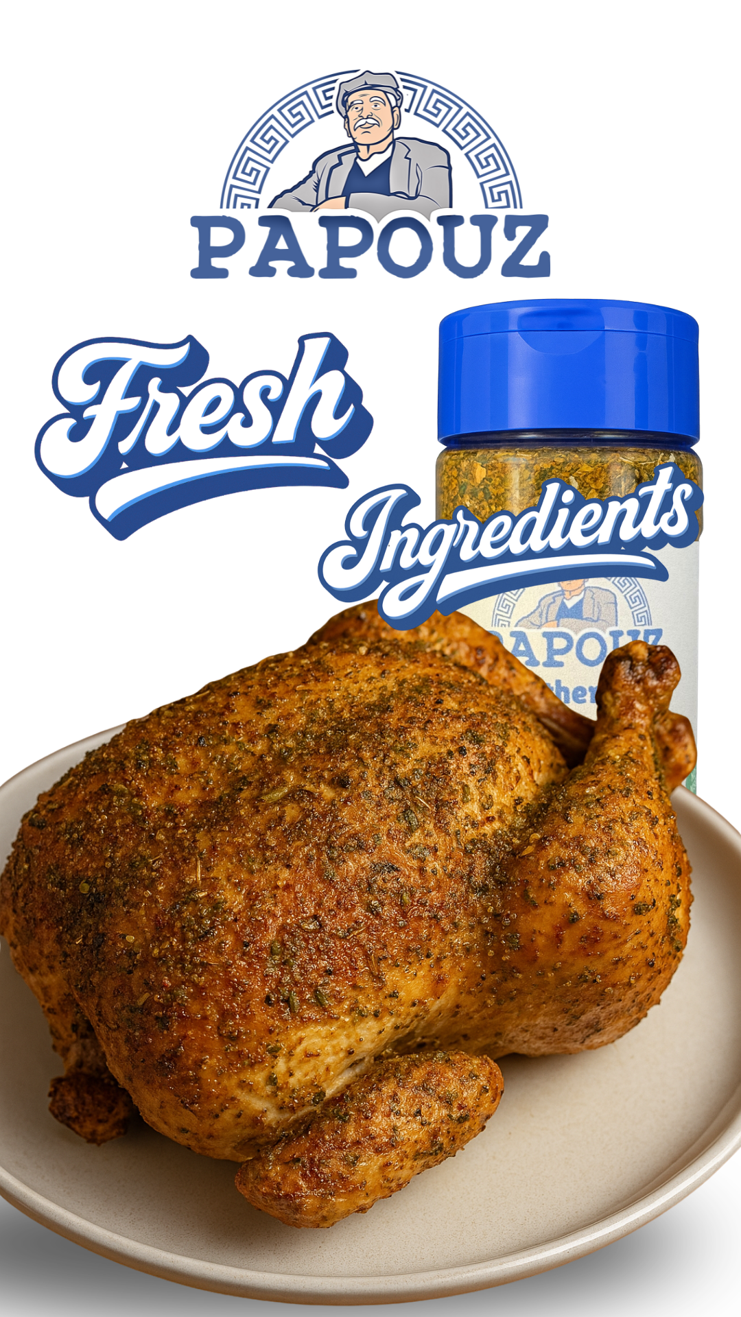 Authentic Greek Seasoning Passed Down From Generation to Generation - Old World Flavor, Farmer's Market Fresh