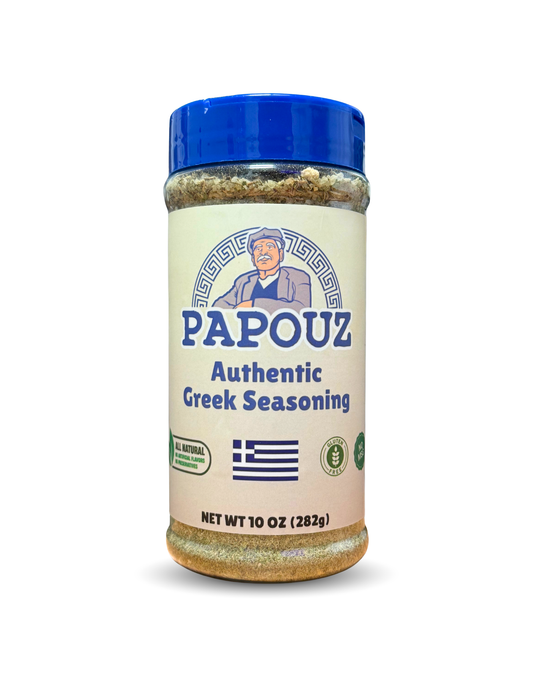 Authentic Greek Seasoning large 10oz bottle by Papouz